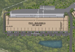 1731 Peachtree Industrial Blvd, Buford, GA for lease Site Plan- Image 1 of 1