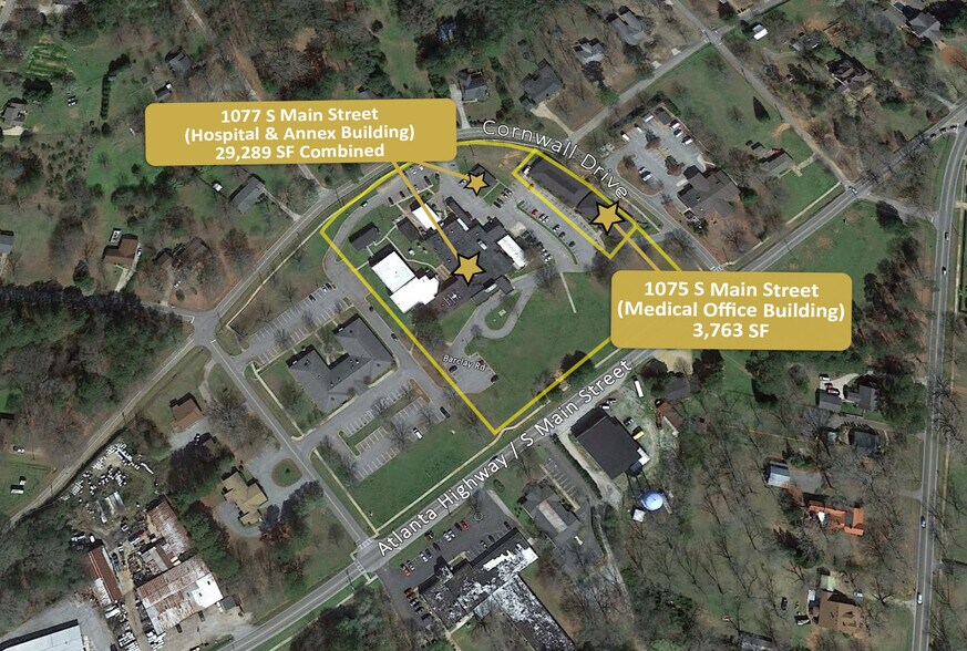 1077 S Main St, Madison, GA for sale - Building Photo - Image 1 of 1