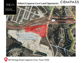 Farm to Market Road 3046, Copperas Cove, TX - AERIAL map view