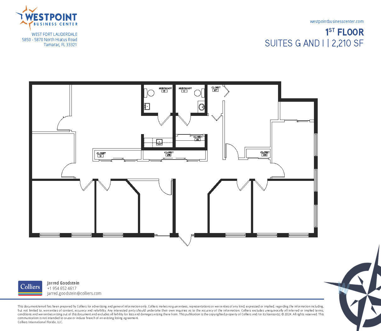 5850 N Hiatus Rd, Fort Lauderdale, FL for lease Floor Plan- Image 1 of 1