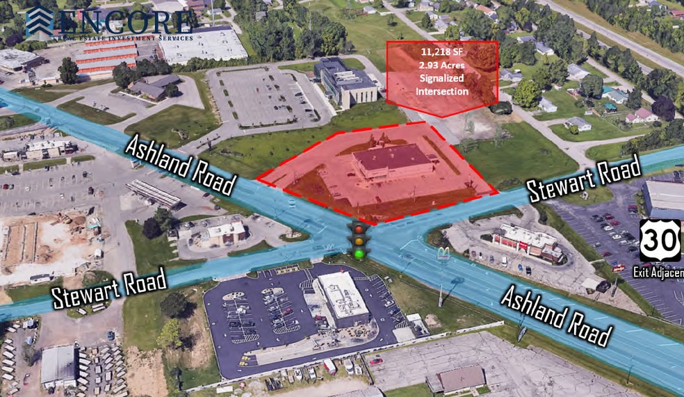 1075 Ashland Rd, Mansfield, OH for lease - Building Photo - Image 1 of 7