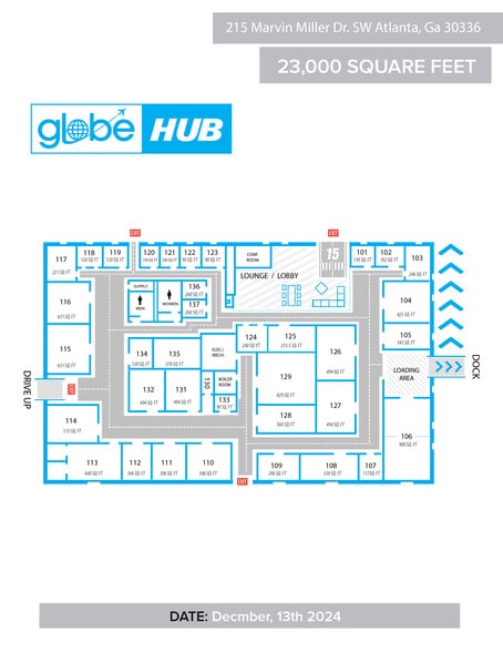 215 Marvin Miller Dr SW, Atlanta, GA for lease - Building Photo - Image 3 of 14