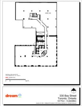 330 Bay St, Toronto, ON for lease Floor Plan- Image 1 of 1