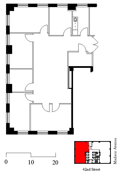 315 Madison Ave, New York, NY for lease Floor Plan- Image 1 of 1