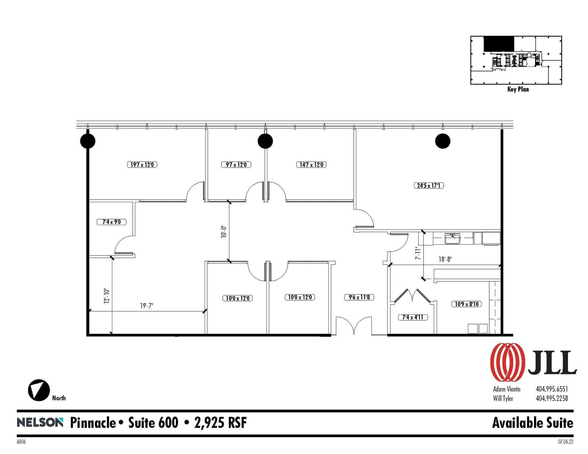 3455 Peachtree Rd NE, Atlanta, GA for lease Floor Plan- Image 1 of 2