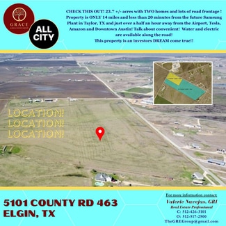 More details for 5101 County Road 463, Elgin, TX - Land for Sale