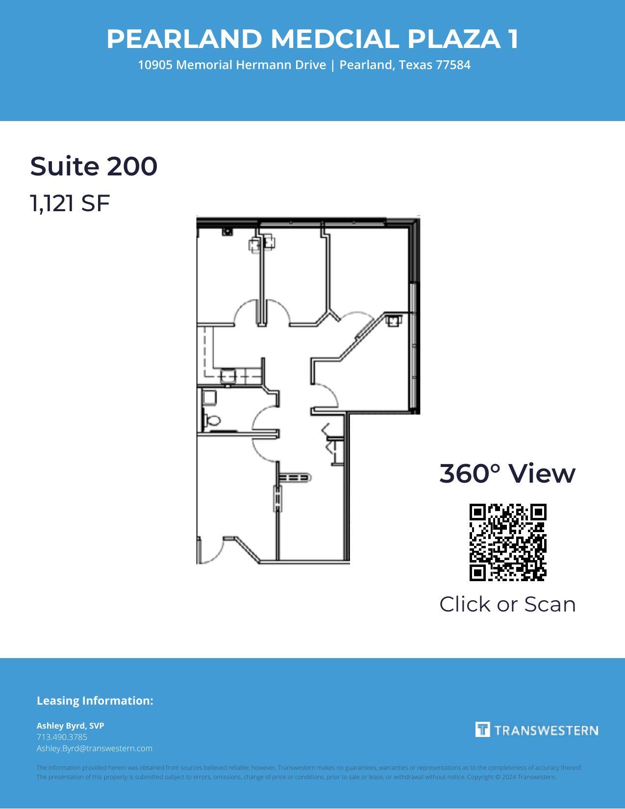 10905 Memorial Hermann Dr, Pearland, TX for lease Floor Plan- Image 1 of 1