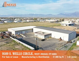 More details for 9509 S Wells Cir, West Jordan, UT - Industrial for Lease