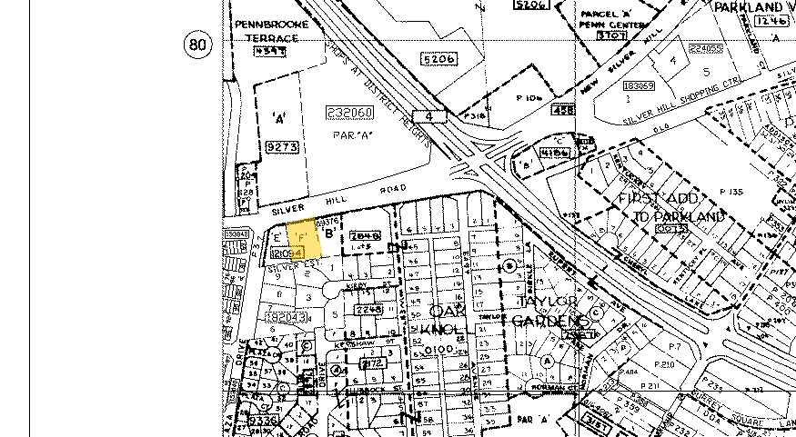 5409 Silver Hill Rd, District Heights, MD for sale Plat Map- Image 1 of 1