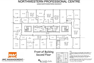 24500 Northwestern Hwy, Southfield, MI for lease Floor Plan- Image 2 of 2