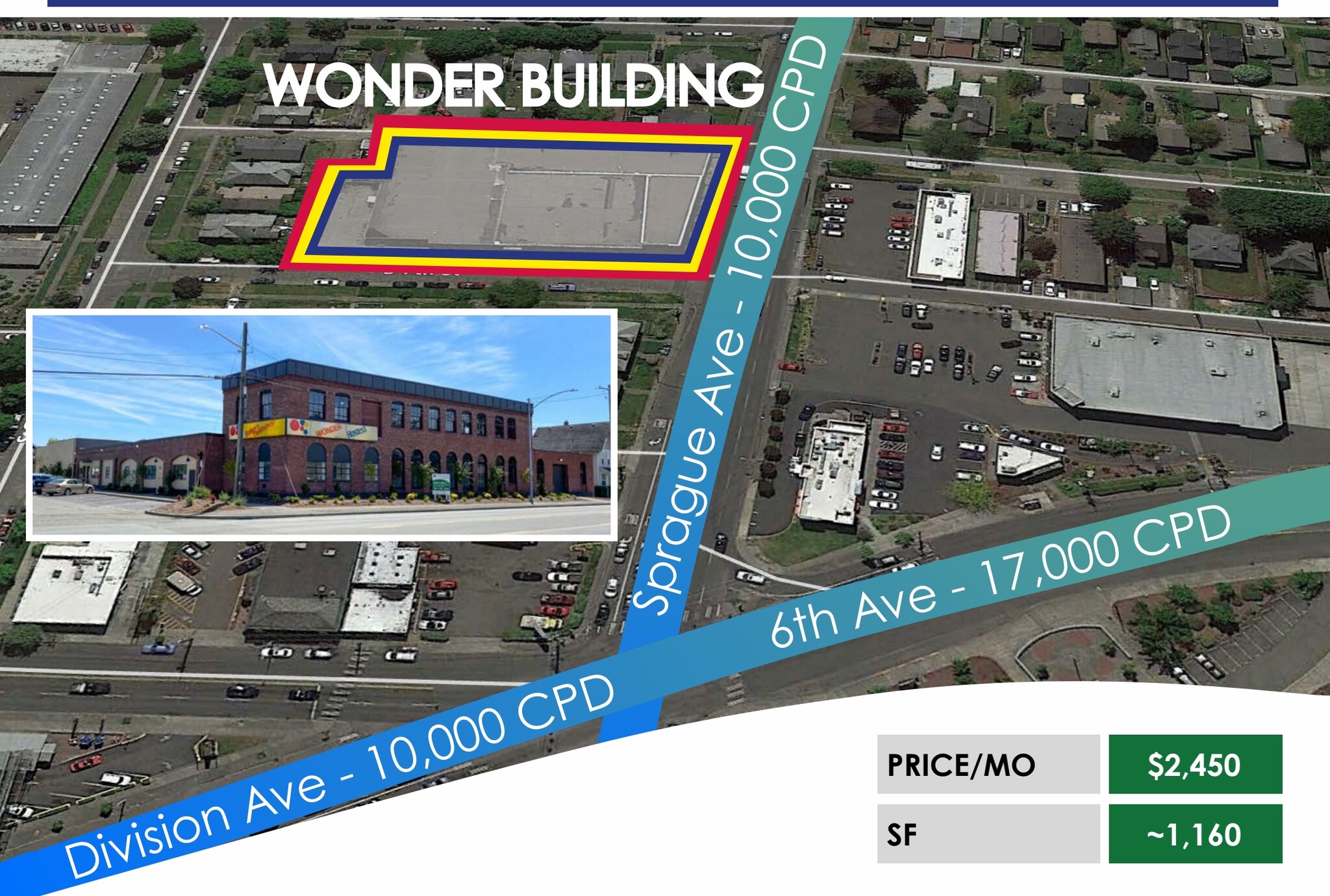 1720 S 7th St, Tacoma, WA for lease Map- Image 1 of 1