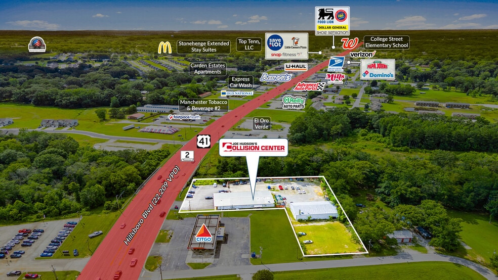 Joe Hudson's Collision Center Portfolio portfolio of 2 properties for sale on LoopNet.com - Building Photo - Image 3 of 8