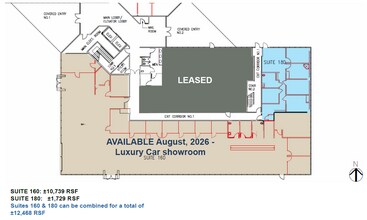 1860 Howe Ave, Sacramento, CA for lease Floor Plan- Image 1 of 2