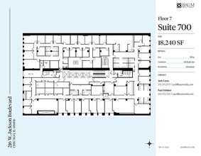 216 W Jackson Blvd, Chicago, IL for lease Floor Plan- Image 1 of 1