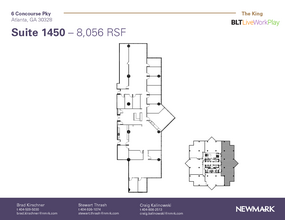 6 Concourse Pky NE, Atlanta, GA for lease Floor Plan- Image 1 of 1