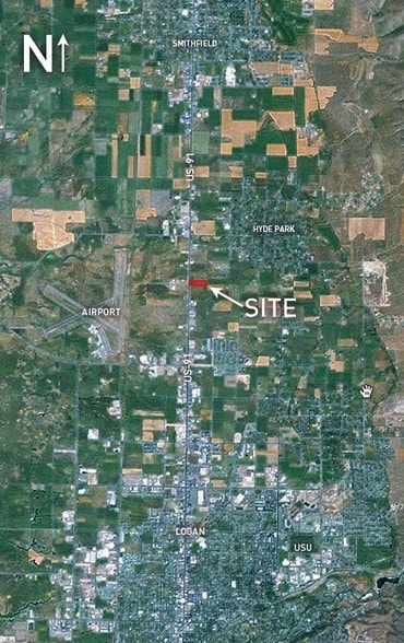 3200 N Highway 91, Hyde Park, UT for sale - Aerial - Image 3 of 6