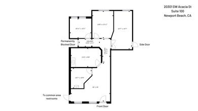 20301 Acacia St, Newport Beach, CA for lease Site Plan- Image 1 of 1