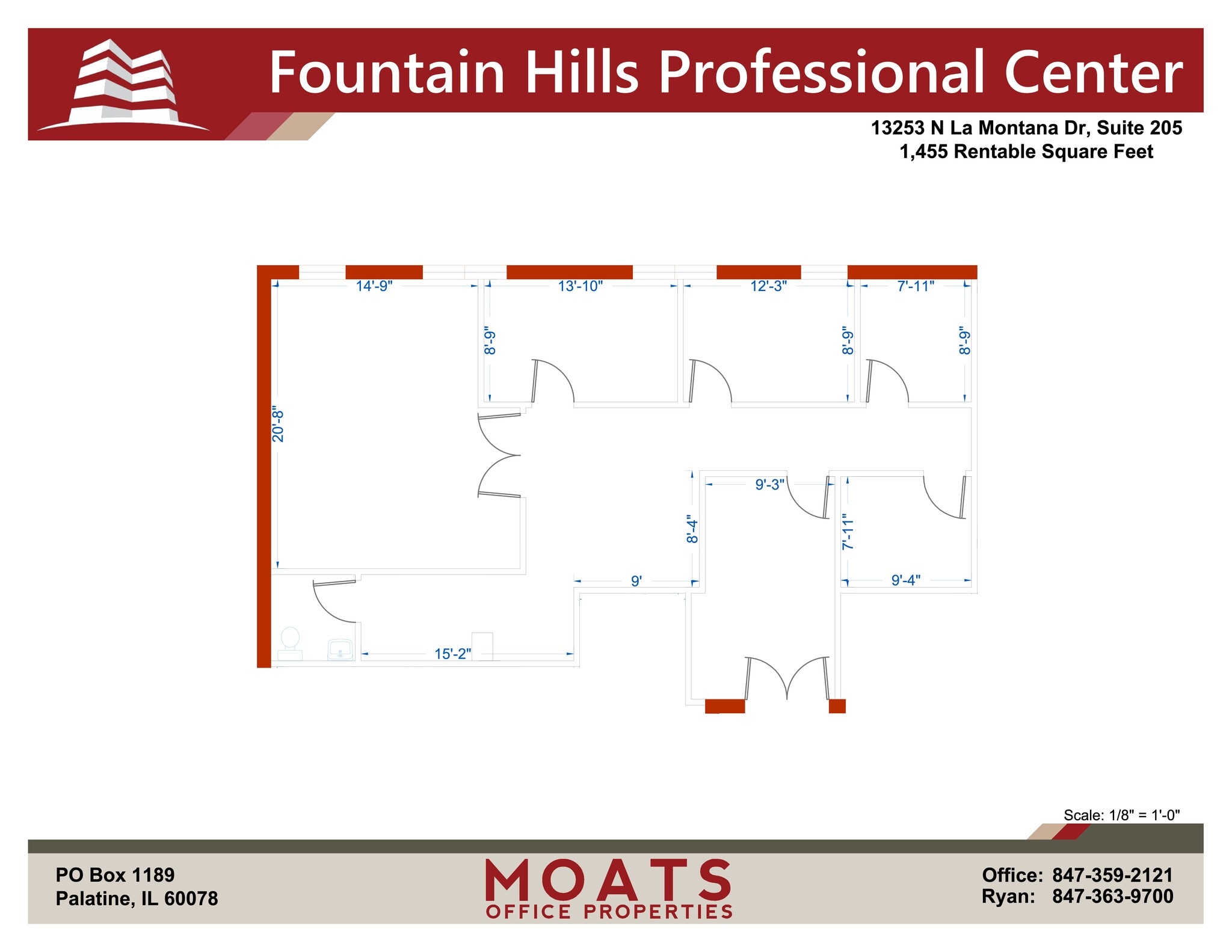 13253 N La Montana, Fountain Hills, AZ for lease Site Plan- Image 1 of 1
