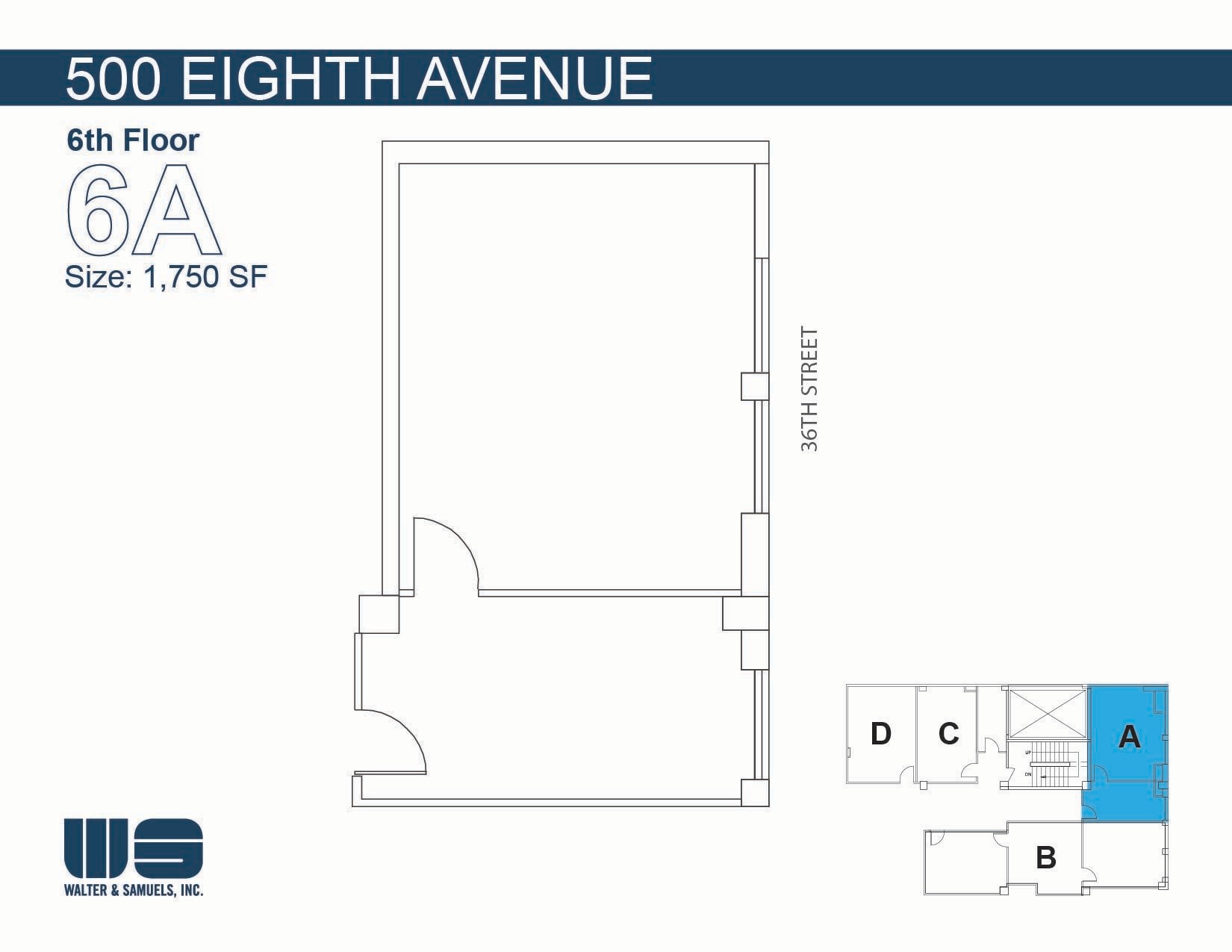 500 Eighth Ave, New York, NY for lease Interior Photo- Image 1 of 1