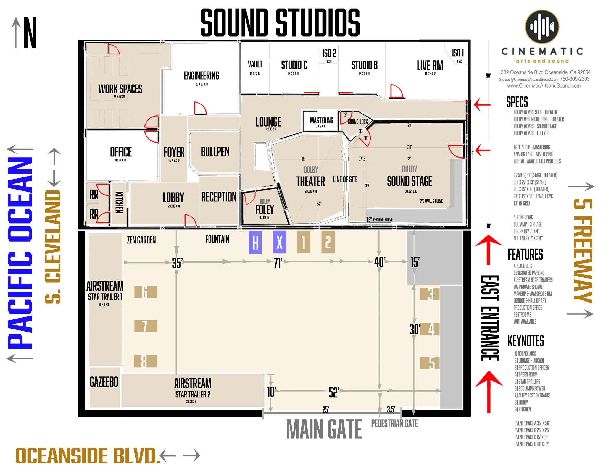 302 Oceanside Blvd, Oceanside, CA for lease Map- Image 1 of 1