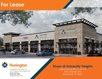 More details for 4450 University Blvd, Round Rock, TX - Office/Retail for Lease