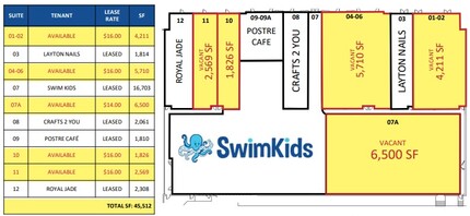 70 S Fairfield Rd, Layton, UT for lease Floor Plan- Image 2 of 2