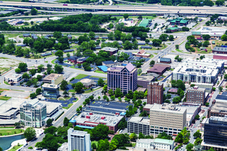 200 Clinton Ave, Huntsville, AL - aerial  map view