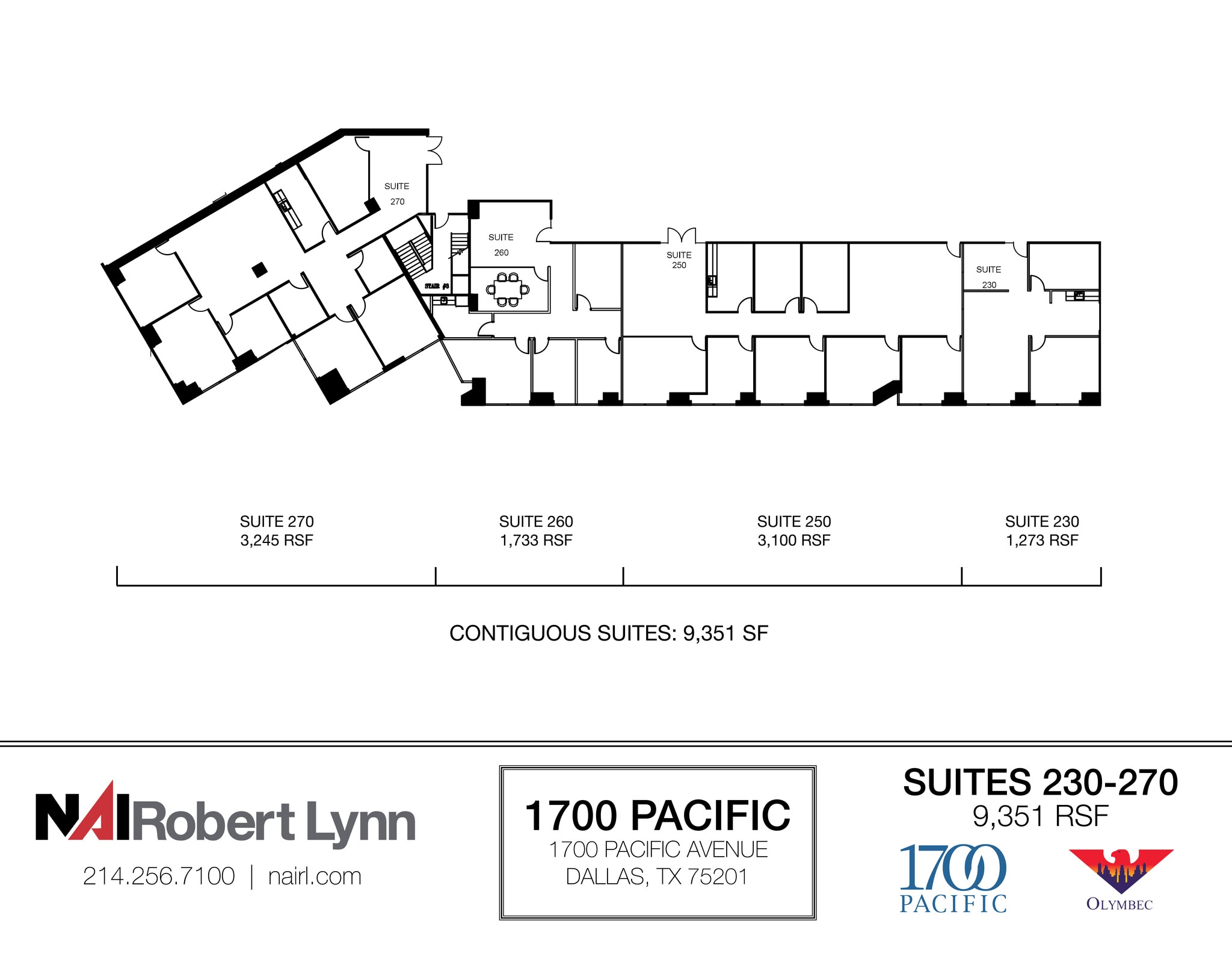 1700 Pacific Ave, Dallas, TX for lease Interior Photo- Image 1 of 2