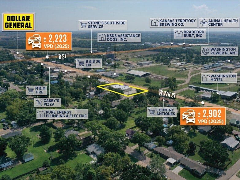 215 7th St., Washington, KS for sale - Building Photo - Image 2 of 9