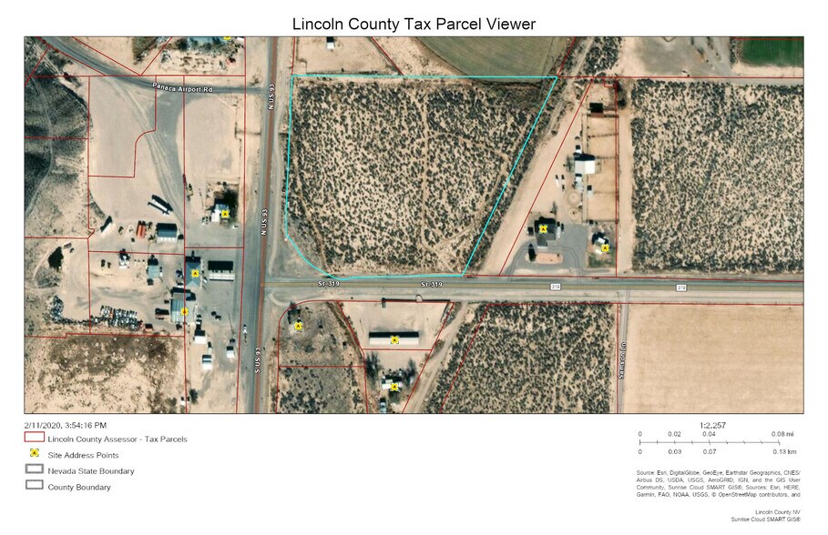 012-170-08 Apn, Panaca, NV for sale - Aerial - Image 1 of 1