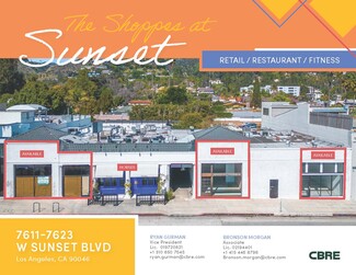 More details for 7611-7623 W Sunset Blvd, Los Angeles, CA - Retail for Lease