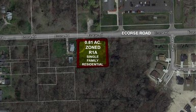 East Of 35007 Ecorse Rd, Romulus, MI - aerial  map view - Image1