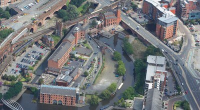 2-4 Castle St, Manchester, GTM - AERIAL  map view