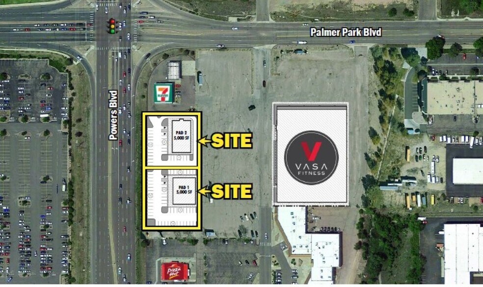 POWERS BLVD. & PALMER PARK Blvd, Colorado Springs, CO for lease - Building Photo - Image 1 of 1