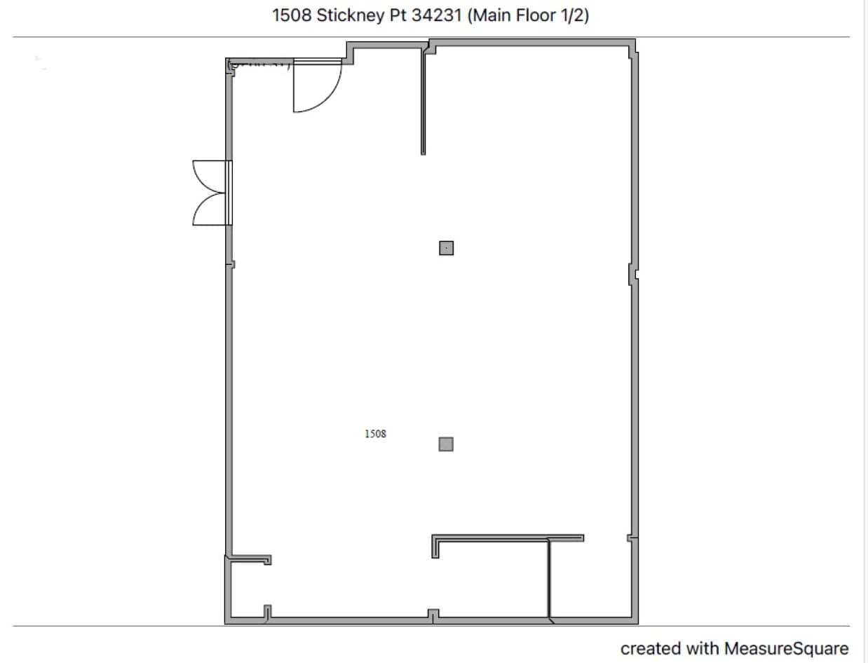 1500-1536 Stickney Point Rd, Sarasota, FL for lease Floor Plan- Image 1 of 1