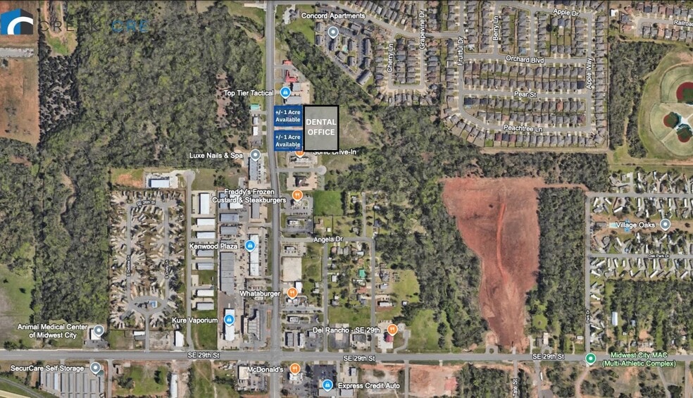 2500 S Douglas Blvd, Midwest City, OK for sale - Aerial - Image 3 of 3