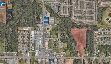 2500 S Douglas Blvd, Midwest City, OK - AERIAL map view