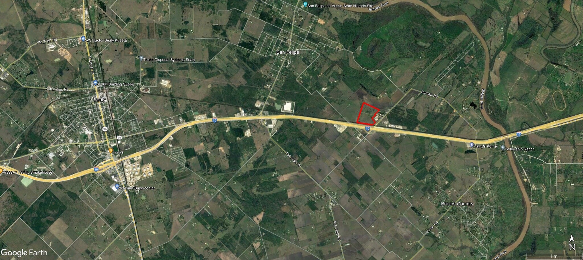 1228 Brazos Ten, Sealy, TX 77474 I10 Industrial/RV Park Sealy