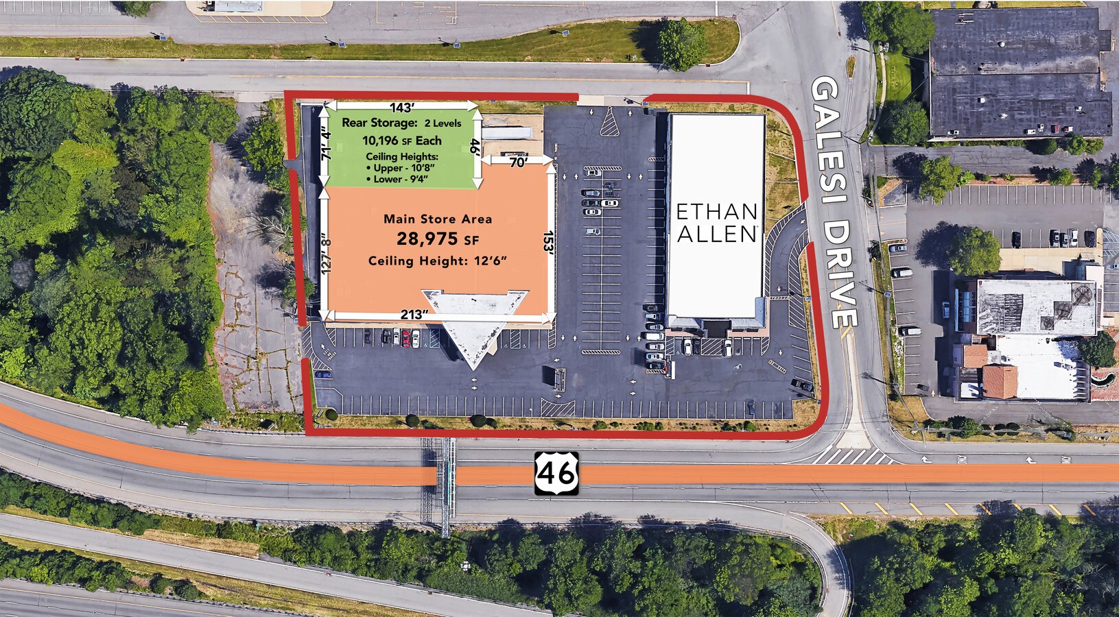 469 Route 46, Wayne, NJ, 07470 Retail Space For Lease