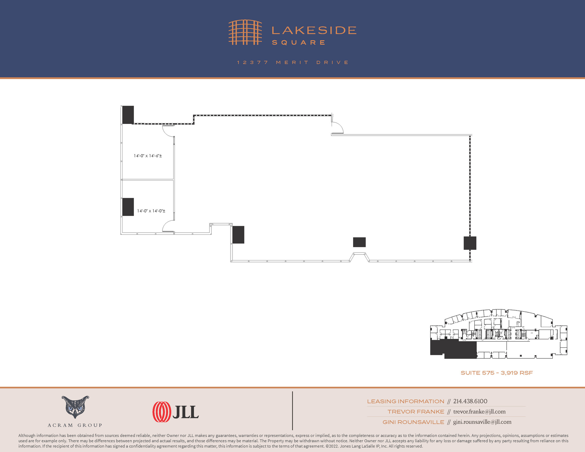 12377 Merit Dr, Dallas, TX for lease Floor Plan- Image 1 of 1