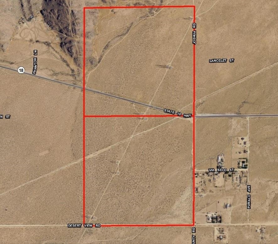 Hwy 18 California, Apple Valley, CA for sale Primary Photo- Image 1 of 1