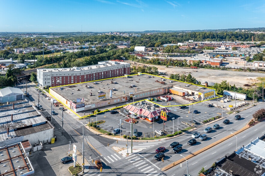 330 N Warwick Ave, Baltimore, MD for lease - Aerial - Image 3 of 11