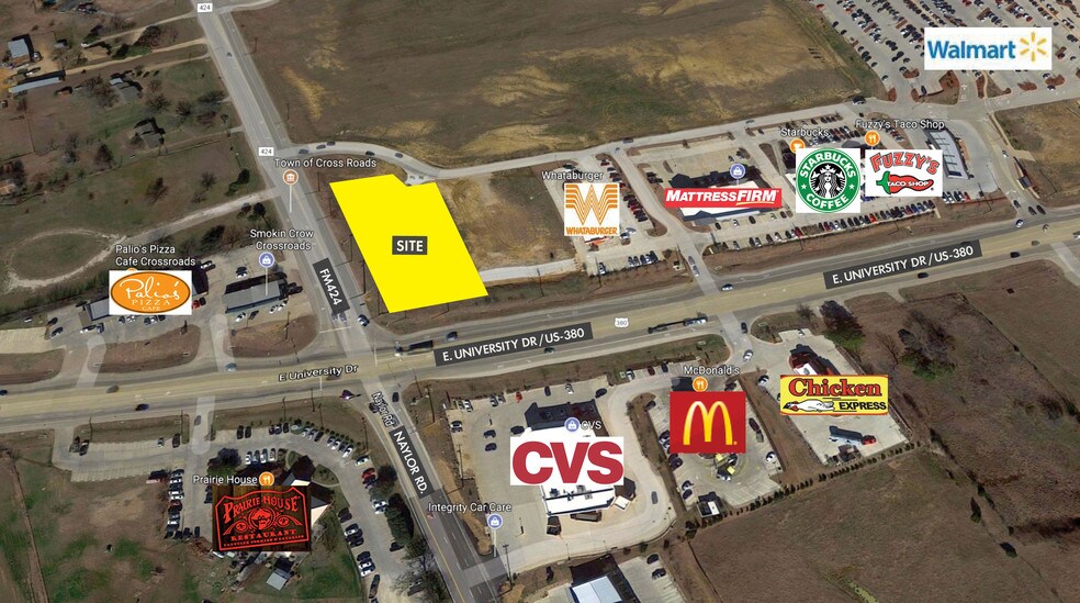 US Highway 380, Cross Roads, TX 76227