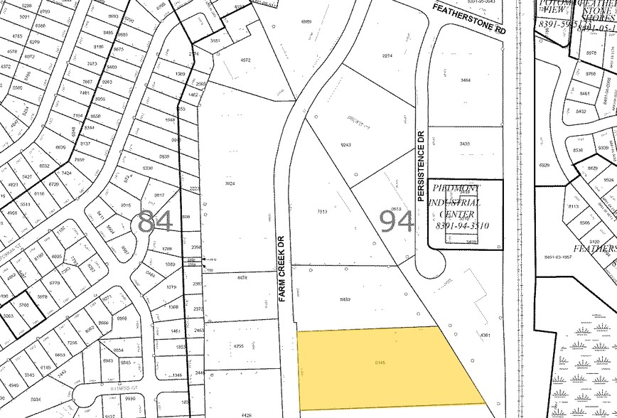 15005 Farm Creek Dr, Woodbridge, VA for lease - Plat Map - Image 2 of 5