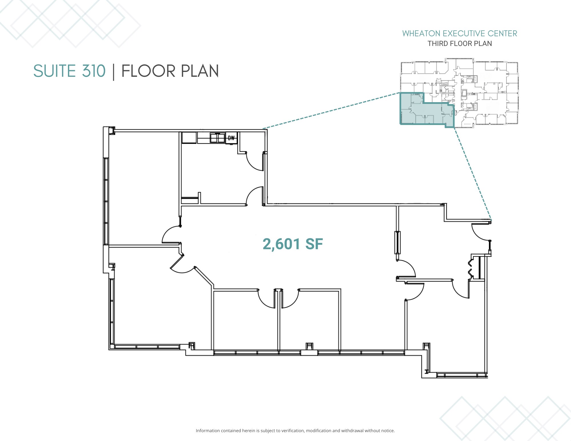 400 S County Farm Rd, Wheaton, IL for lease Floor Plan- Image 1 of 1