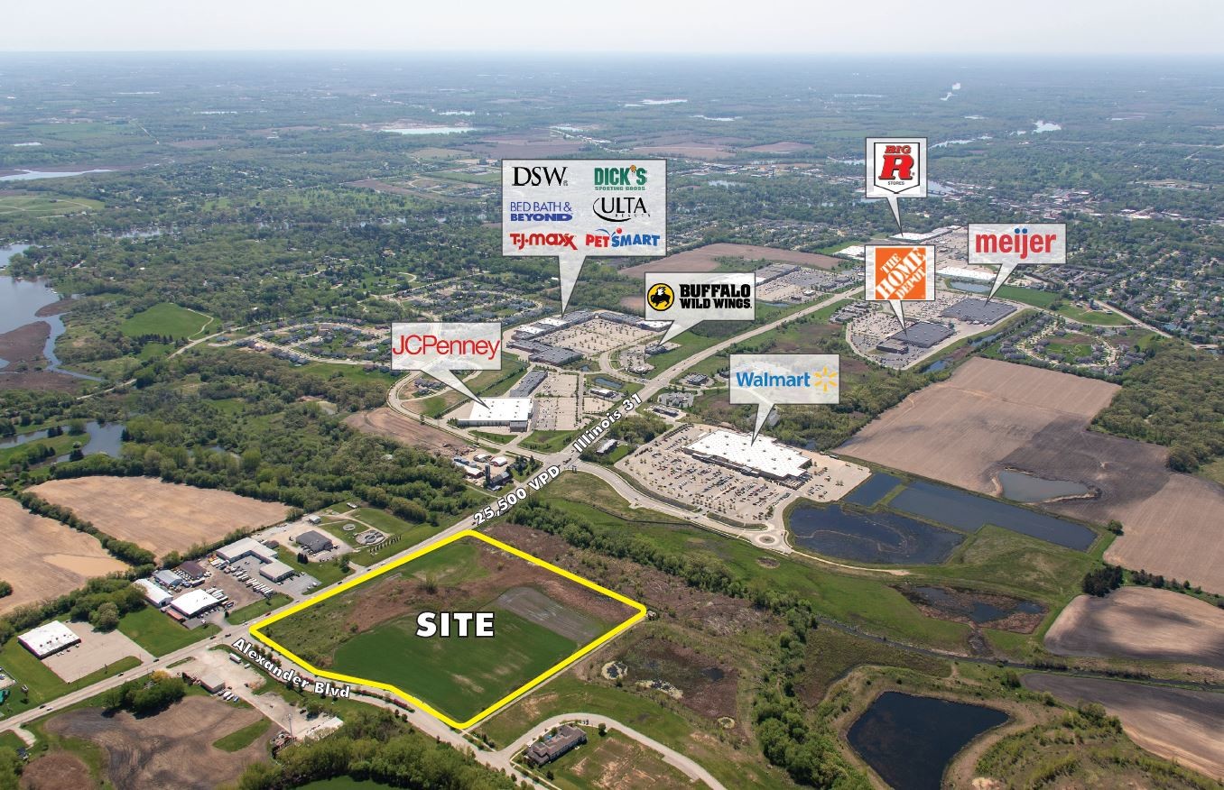 SWC Route 31 & Alexander Drive, Johnsburg, IL for lease Primary Photo- Image 1 of 6