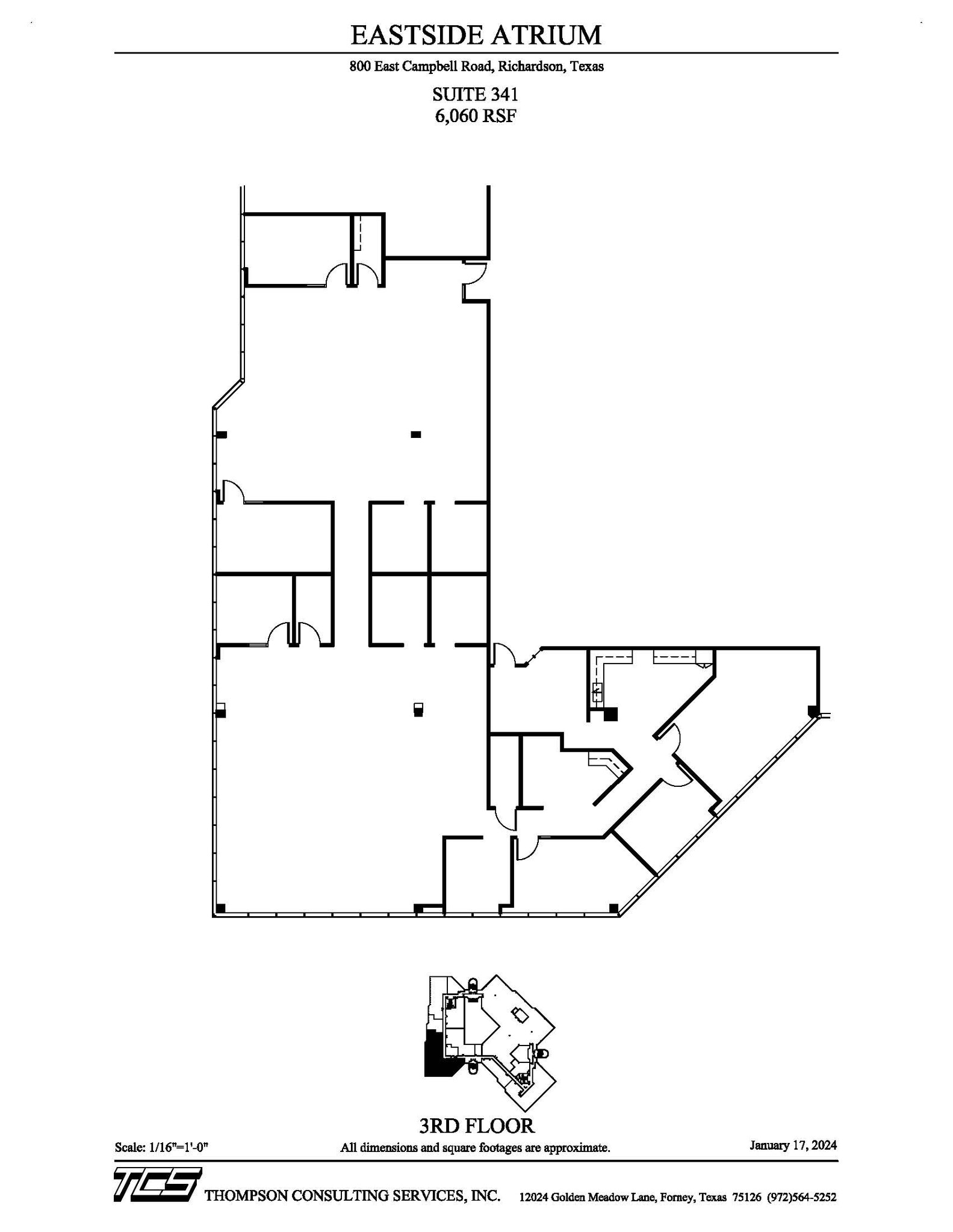 800 E Campbell Rd, Richardson, TX for lease Floor Plan- Image 1 of 2