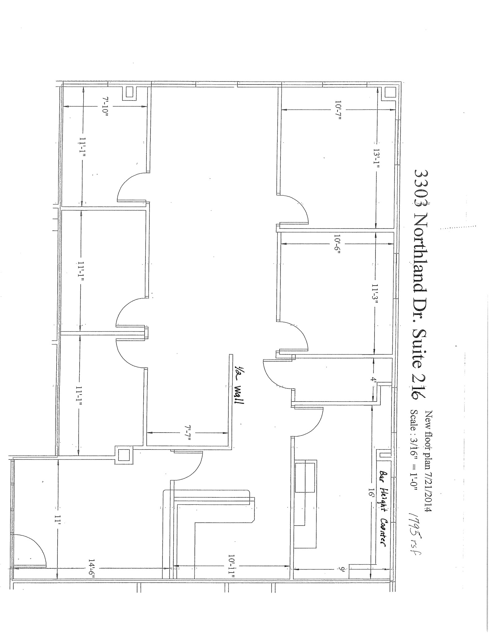 3301-3305 Northland Dr, Austin, TX for lease Site Plan- Image 1 of 1