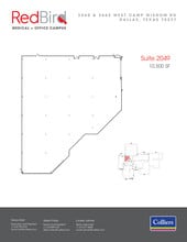 3662 W Camp Wisdom Rd, Dallas, TX for lease Floor Plan- Image 2 of 2