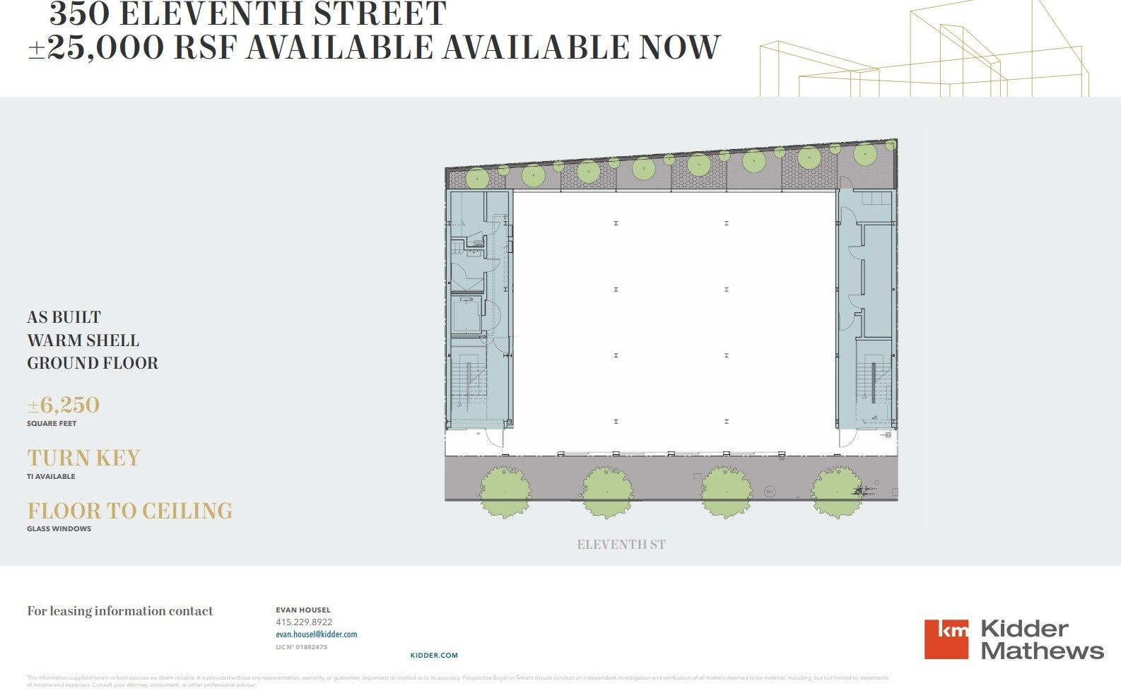350 11th St, San Francisco, CA for lease Floor Plan- Image 1 of 3